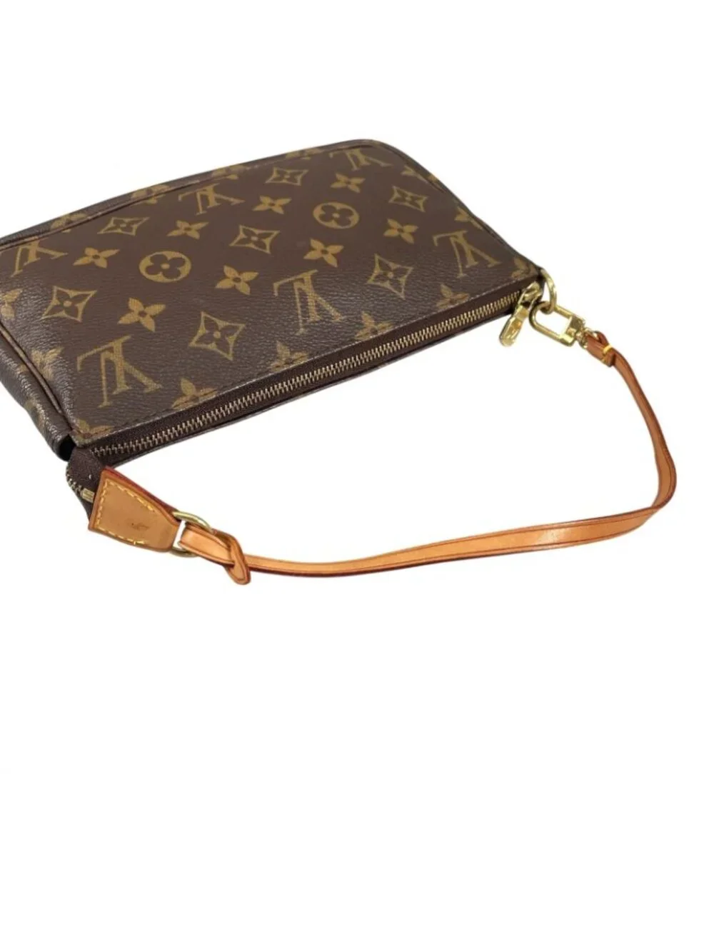 Louis Vuitton Pouch Monogram Canvas Brown